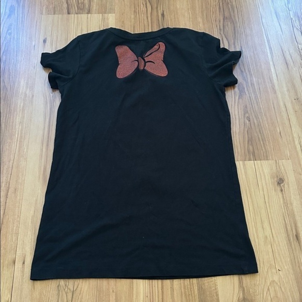 Disney Minnie Mouse Black Girls‎ T-Shirt XL Kids - Picture 2 of 3